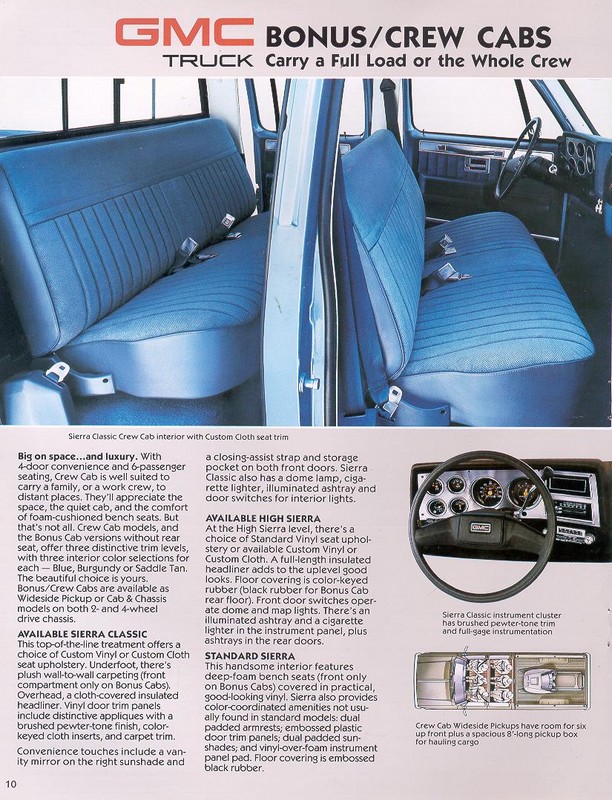 1987 GMC V-Jimmy Surburban Brochure Page 3